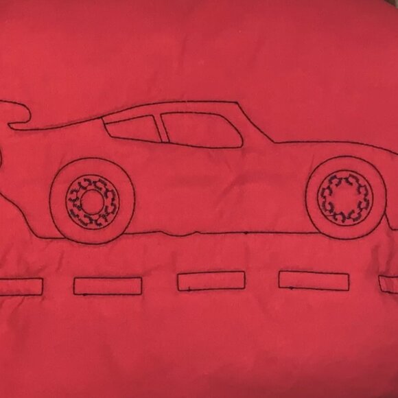 Disney Pixar Cars Comforter Quilt Queen / Full 88" x 88" Sewn Cars on Both Sides - Picture 1 of 6